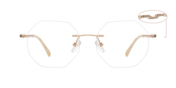 Raleigh Rimless eyeglasses