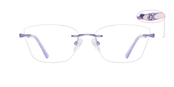 Nanette Rimless eyeglasses